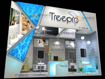 杭州博瑞 建材門窗展覽裝飾